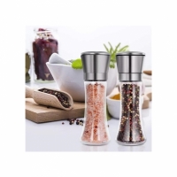 Set doua rasnite manuale din sticla, 180 ml, Vivo, GL100